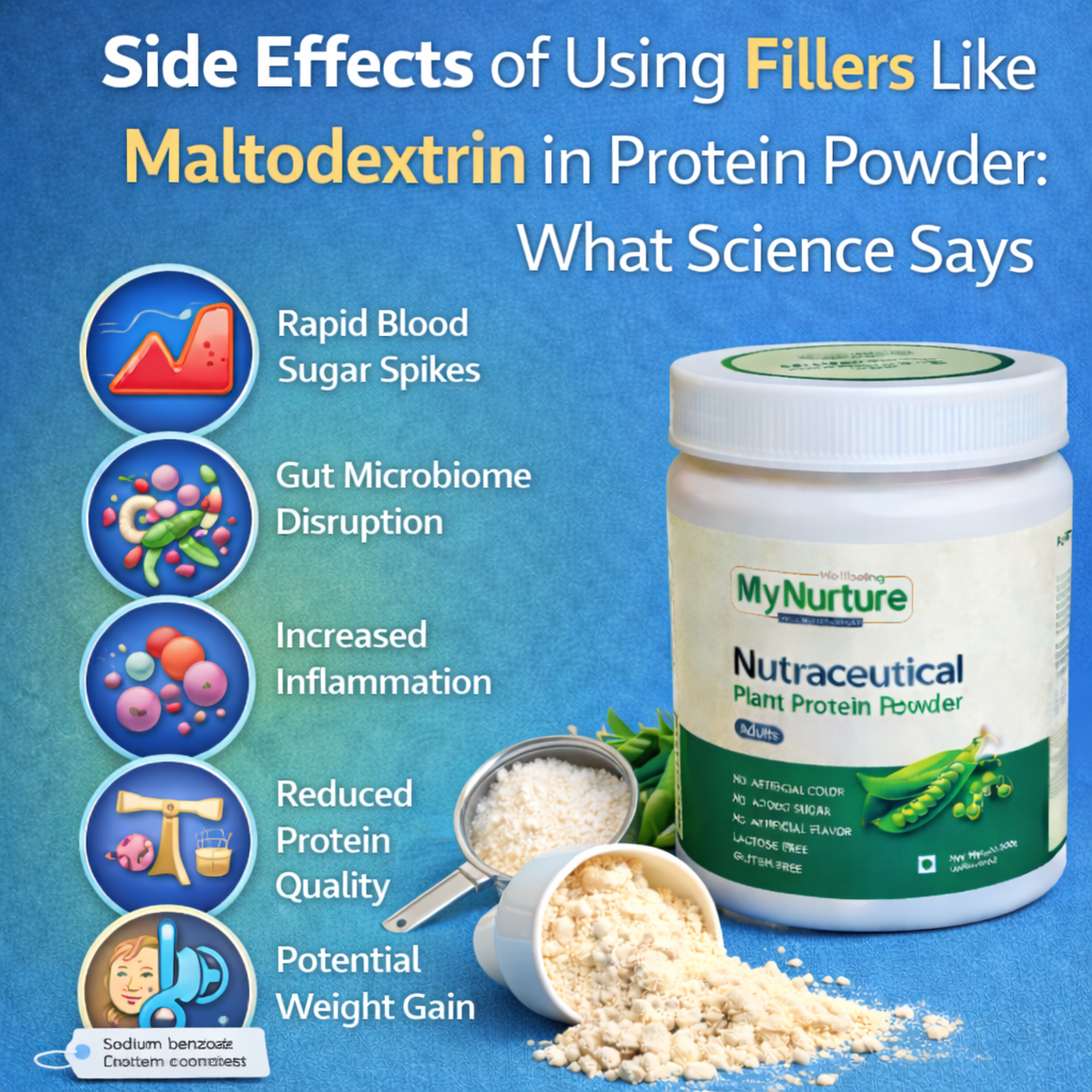 Side Effects of Using Fillers Like Maltodextrin in Protein Powder: What Science Says